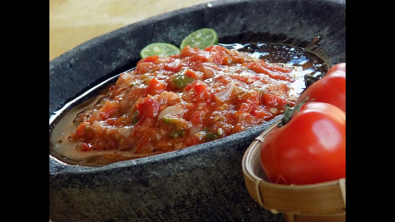 Cara Membuat Sambal Bawang Tomat