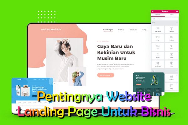 Website dan landing page