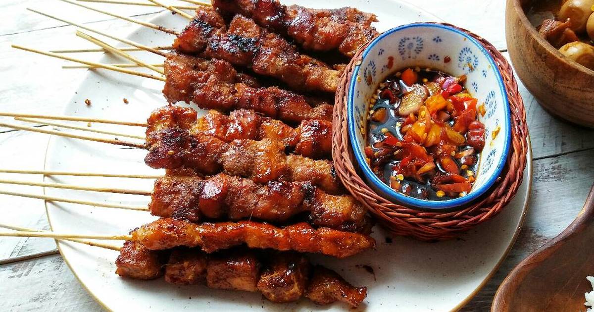 resep sate ayam maranggi